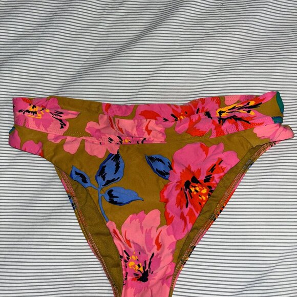 Floral Patterned Bikini Bottoms - Picture 2 of 3